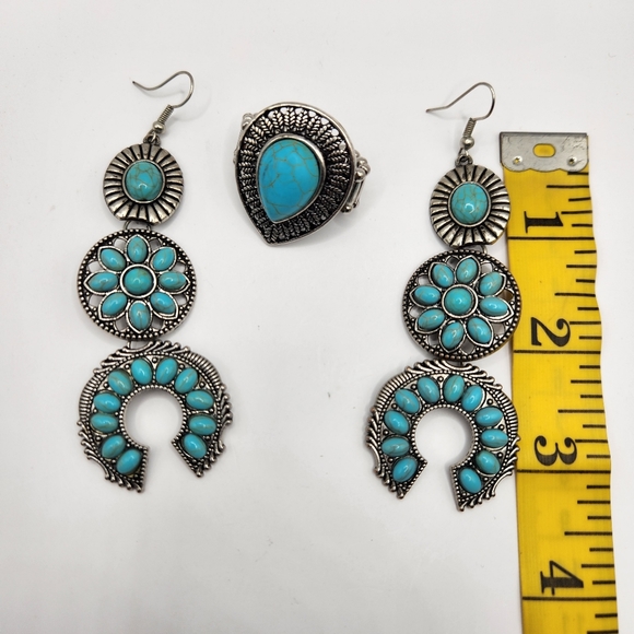 2pc Turquoise Jewelry Bundle - Picture 3 of 4